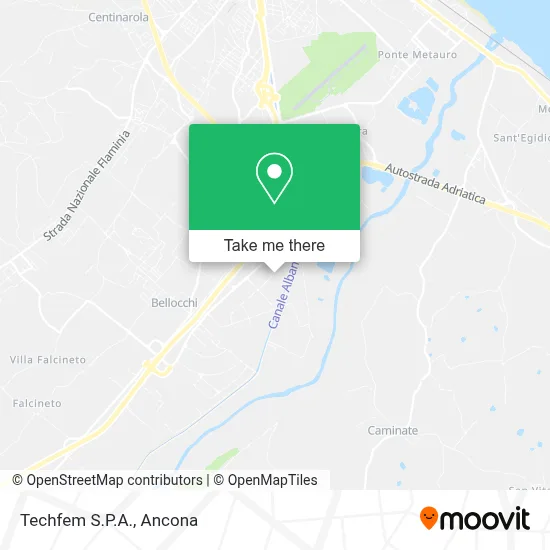 Techfem S.P.A. map