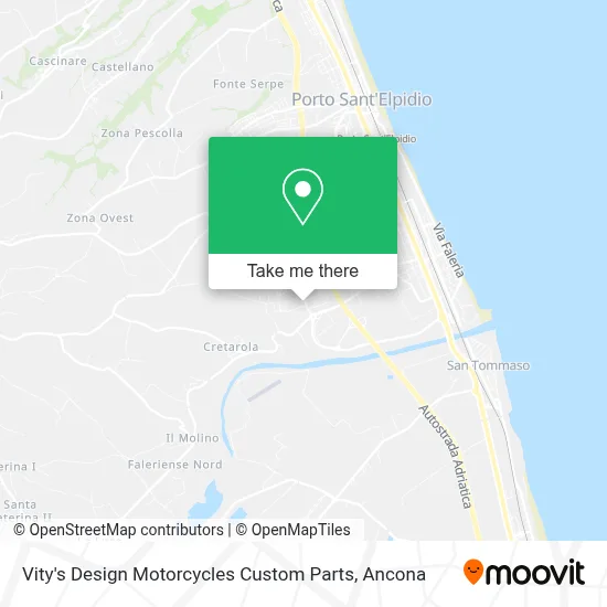 Vity's Design Motorcycles Custom Parts map