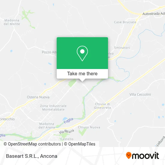 Baseart S.R.L. map