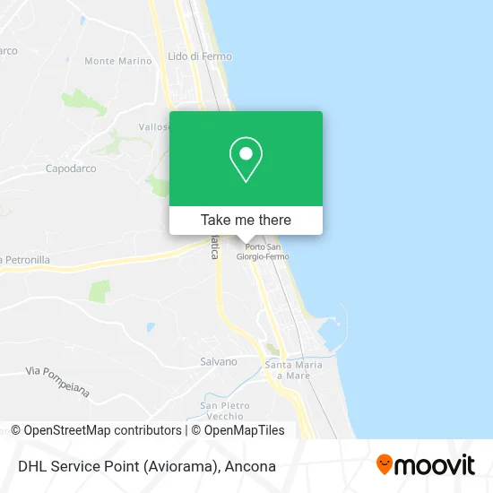 DHL Service Point (Aviorama) map