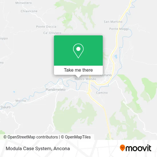 Modula Case System map