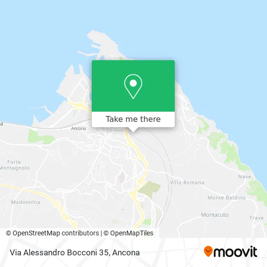 Alessandro Bocconi Street 35 map