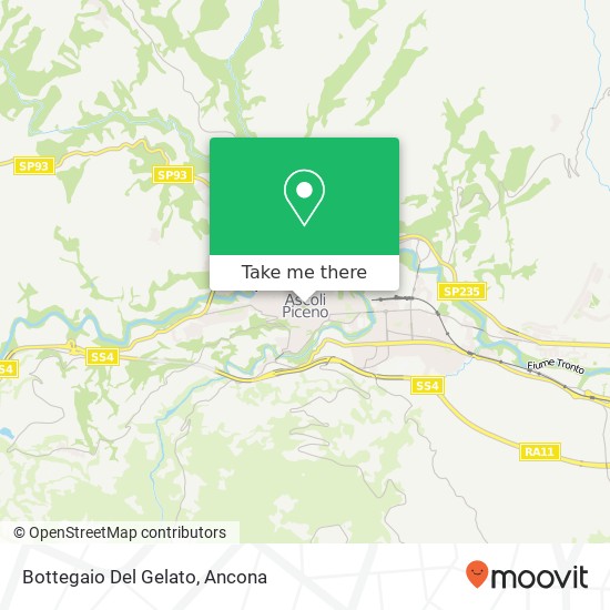 Bottegaio Del Gelato map