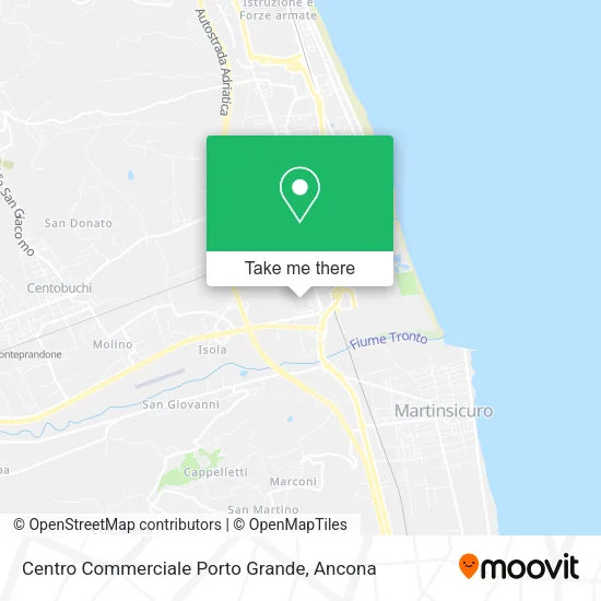 Centro Commerciale Porto Grande map