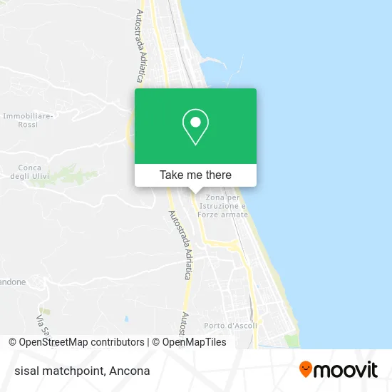 sisal matchpoint map