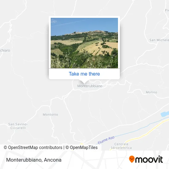 Monterubbiano map