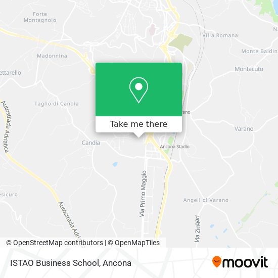 ISTAO Business School map