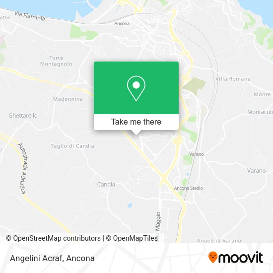 Angelini Acraf map