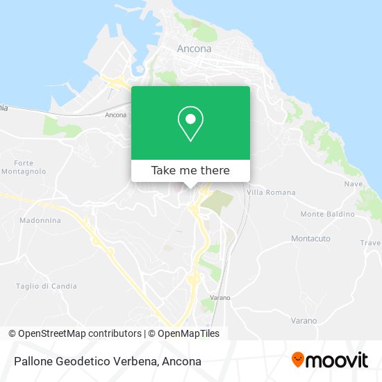 Pallone Geodetico Verbena map
