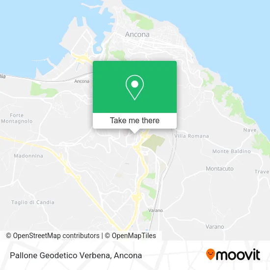 Pallone Geodetico Verbena map