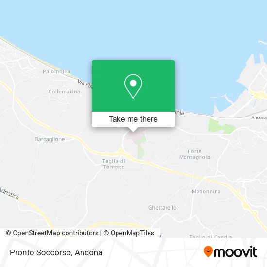 Pronto Soccorso map