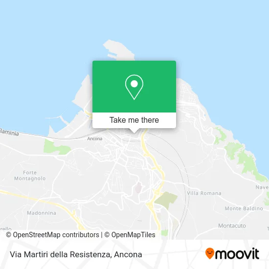 Martyrs of the Resistance Street map