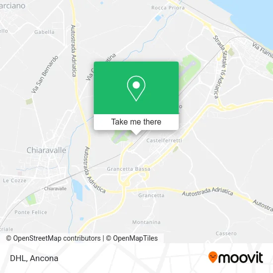 DHL map
