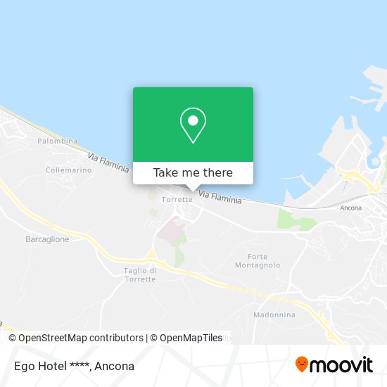 Ego Hotel **** map