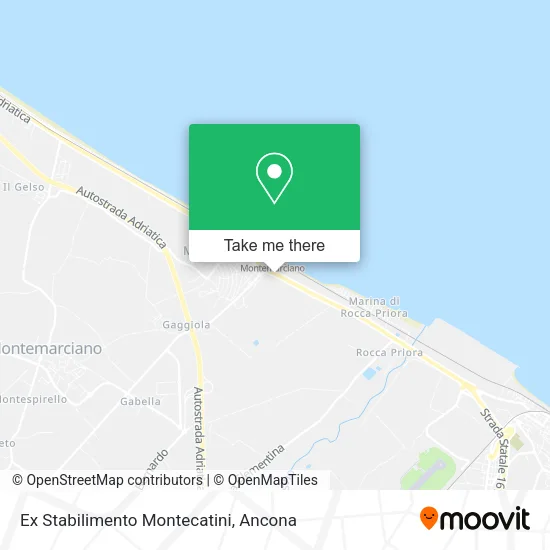Ex Stabilimento Montecatini map