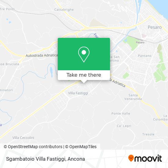 Sgambatoio Villa Fastiggi map