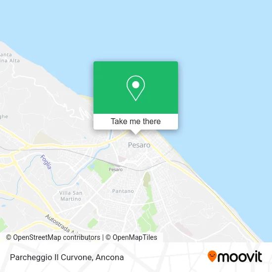 Parcheggio Il Curvone map