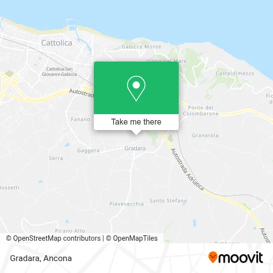Gradara map