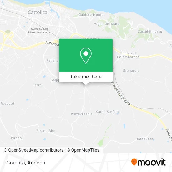 Gradara map