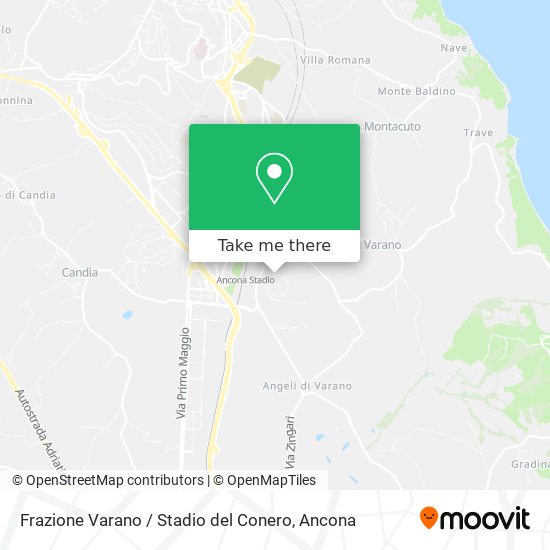 Frazione Varano / Stadio del Conero map