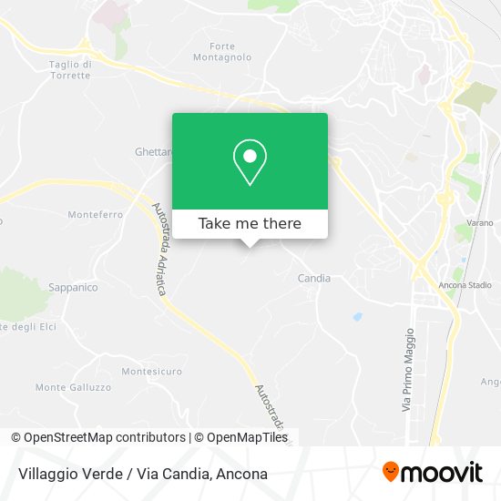 Villaggio Verde / Via Candia map