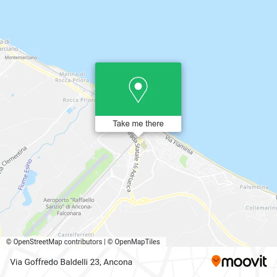 Via Goffredo Baldelli 23 map