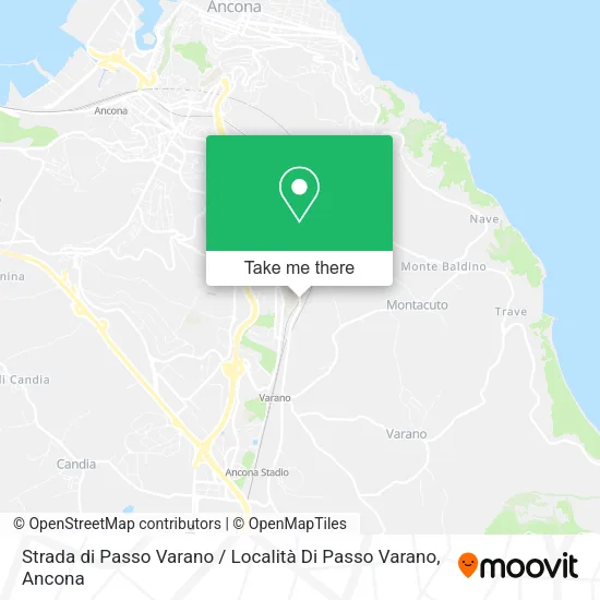 Strada di Passo Varano / Località Di Passo Varano map