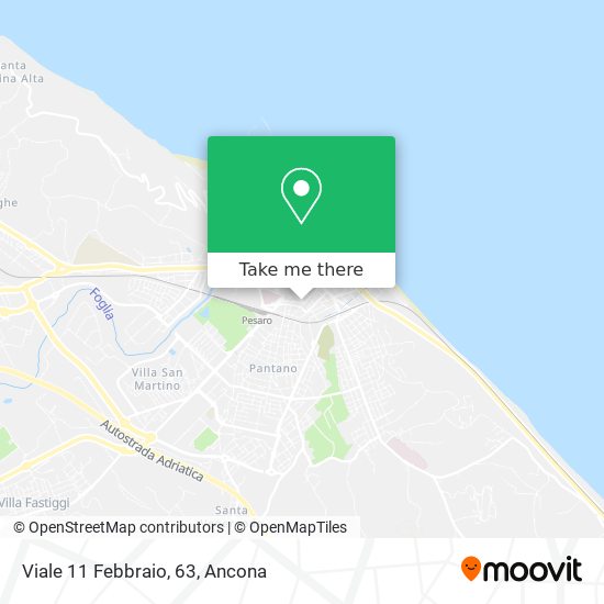 Viale 11 Febbraio, 63 map