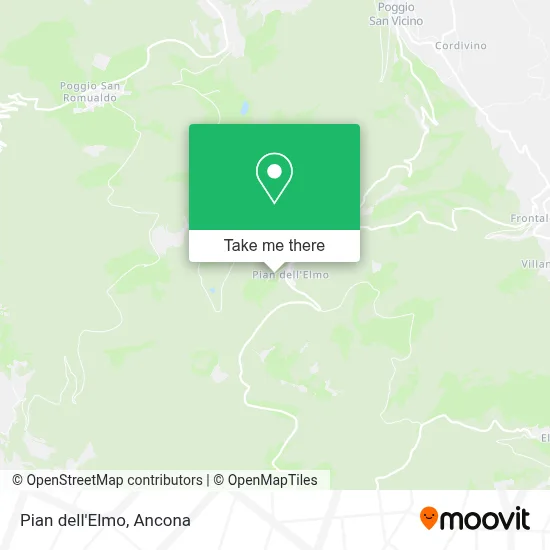 Pian dell'Elmo map