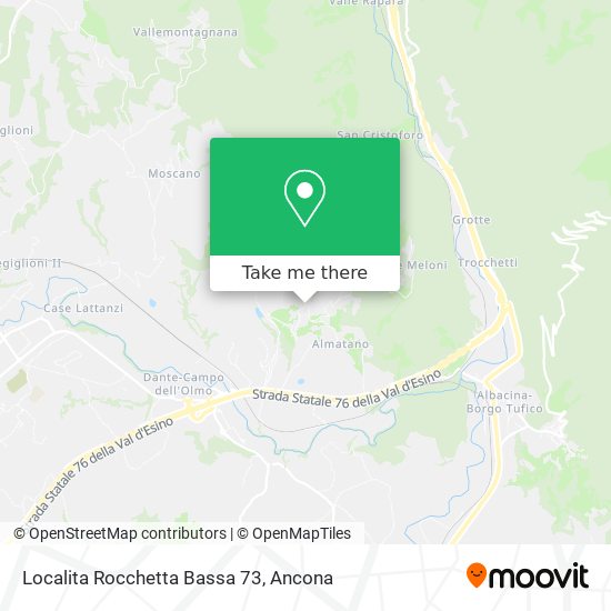 Localita Rocchetta Bassa  73 map