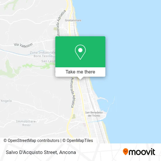 Salvo D'Acquisto Street map