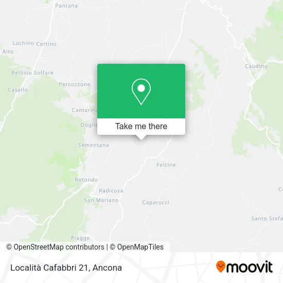 Località Cafabbri  21 map