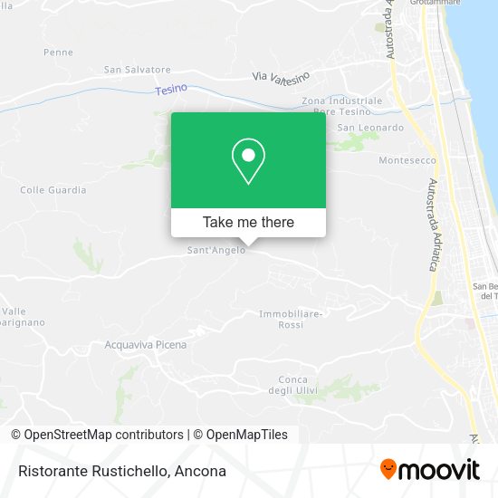 Ristorante Rustichello map