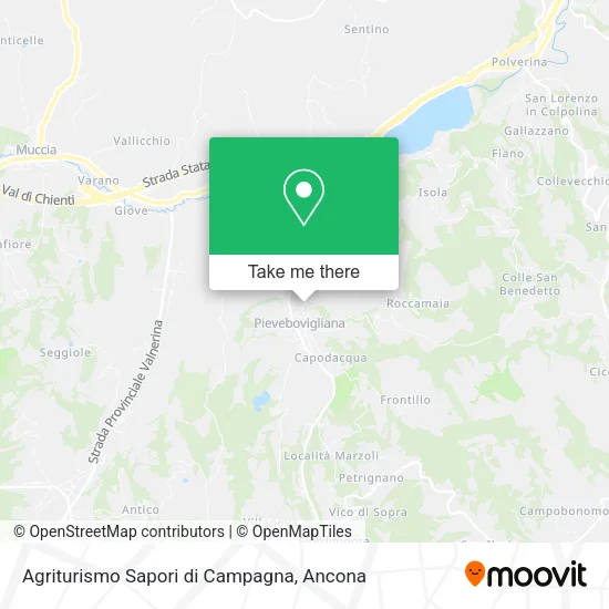 Agriturismo Sapori di Campagna map