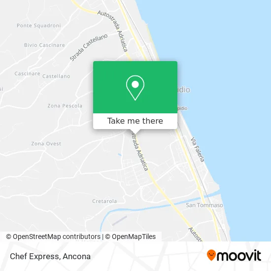 Chef Express map