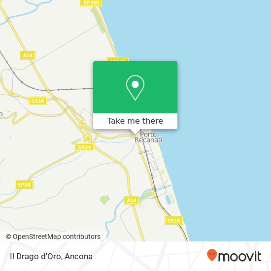 Il Drago d'Oro, Via Loreto, 39 62017 Porto Recanati map