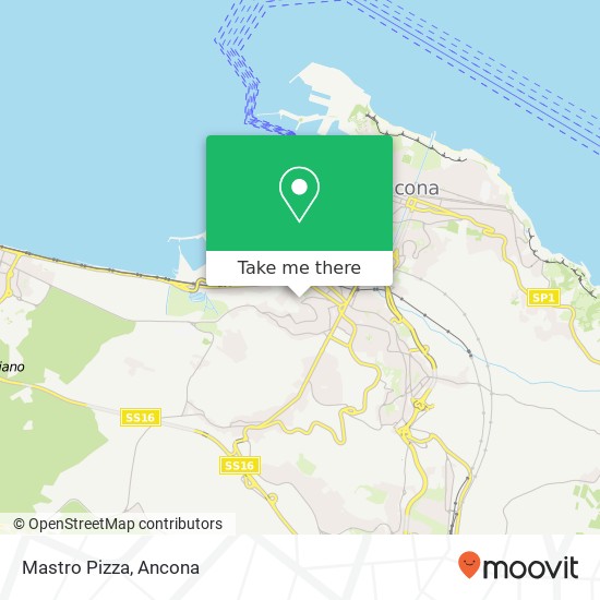 Mastro Pizza, Via Dalmazia, 98 60126 Ancona map