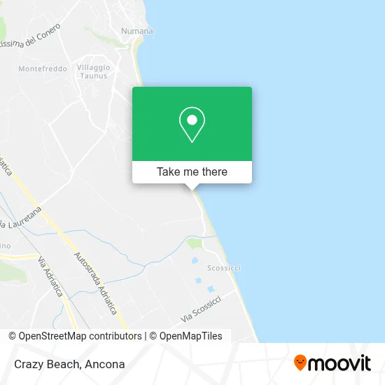 Crazy Beach map