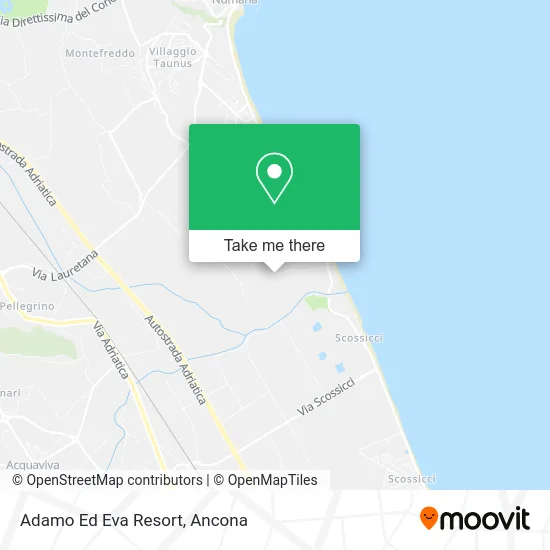 Adamo Ed Eva Resort map