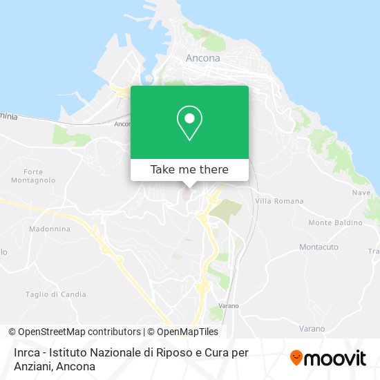 Inrca - Istituto Nazionale di Riposo e Cura per Anziani map