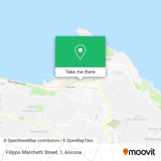 Filippo Marchetti Street, 1 map