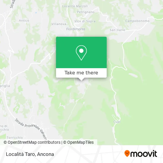 Località Taro map