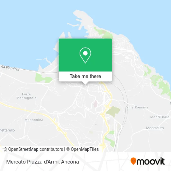 Arms Square Market map