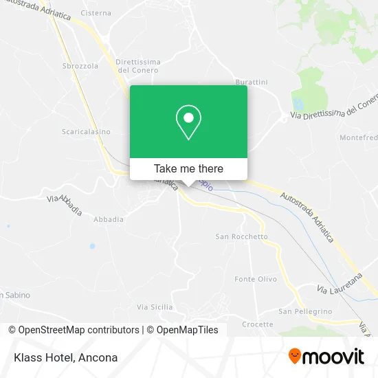 Klass Hotel map