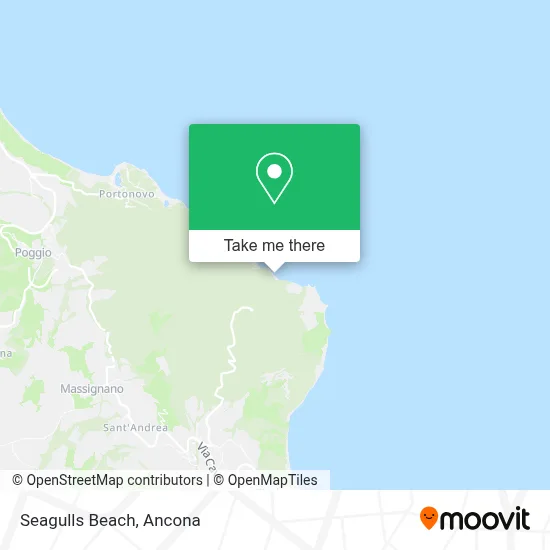 Seagulls Beach map