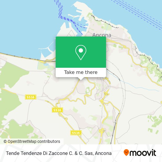 Tende Tendenze Di Zaccone C. & C. Sas map