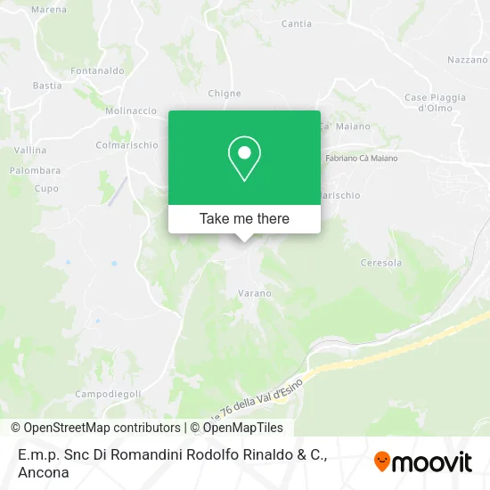 E.m.p. Snc Di Romandini Rodolfo Rinaldo & C. map