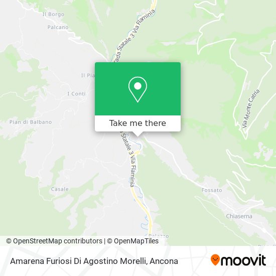 Amarena Furiosi Di Agostino Morelli map