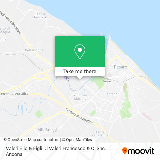 Valeri Elio & Figli Di Valeri Francesco & C. Snc map