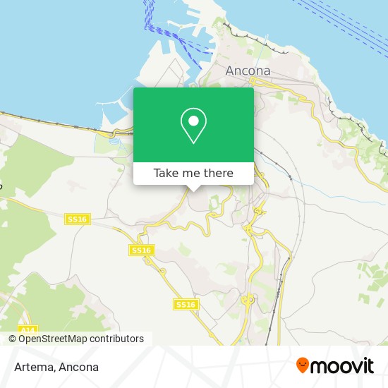 Artema map